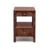 Made Goods Lindsey Single Nightstand Walnut Veneer 2 Made Goods Lindsey Single Nightstand Walnut Veneer