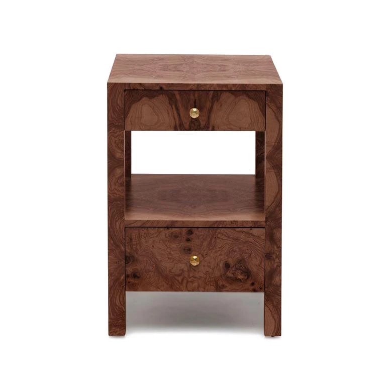 Made Goods Lindsey Single Nightstand Walnut Veneer 3 Made Goods Lindsey Single Nightstand Walnut Veneer