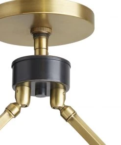 Arteriors Home Linus Linear Chandelier Bronze Frosted Glass 19 Arteriors Home Linus Linear Chandelier Bronze Frosted Glass