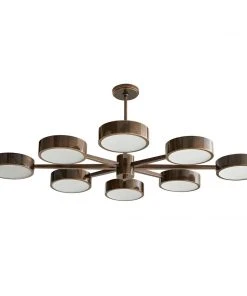 Arteriors Home New Arrivals Linus Starburst Chandelier Heritage Brass 13 Arteriors Home New Arrivals Linus Starburst Chandelier Heritage Brass