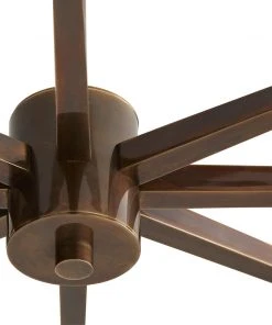 Arteriors Home New Arrivals Linus Starburst Chandelier Heritage Brass 17 Arteriors Home New Arrivals Linus Starburst Chandelier Heritage Brass