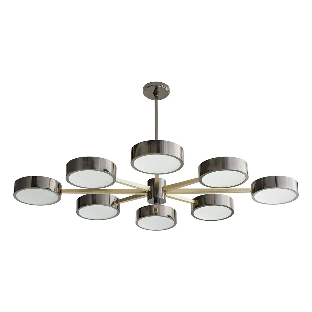 Arteriors Home Linus Starburst Chandelier Pale Brass 4 Arteriors Home Linus Starburst Chandelier Pale Brass