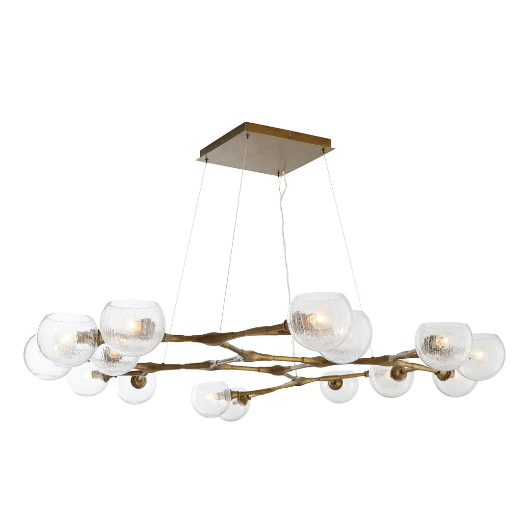Arteriors Home New Arrivals Mahowald Fixed Chandelier Antique Brass 5 Arteriors Home New Arrivals Mahowald Fixed Chandelier Antique Brass