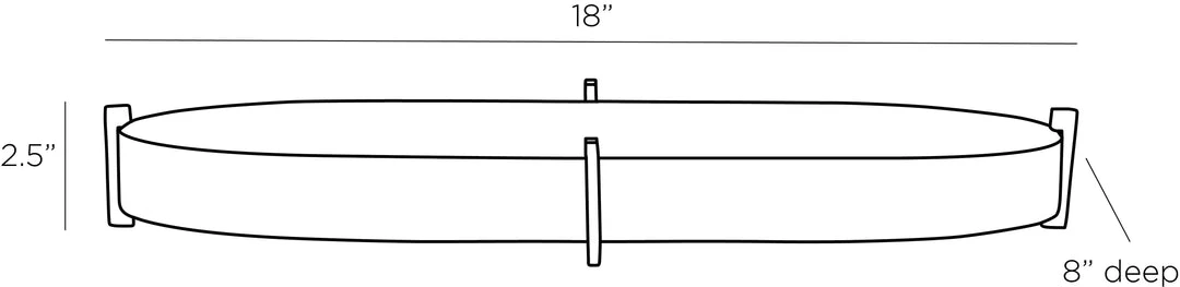 Arteriors Home New Arrivals Maverick Tray 11 Arteriors Home New Arrivals Maverick Tray