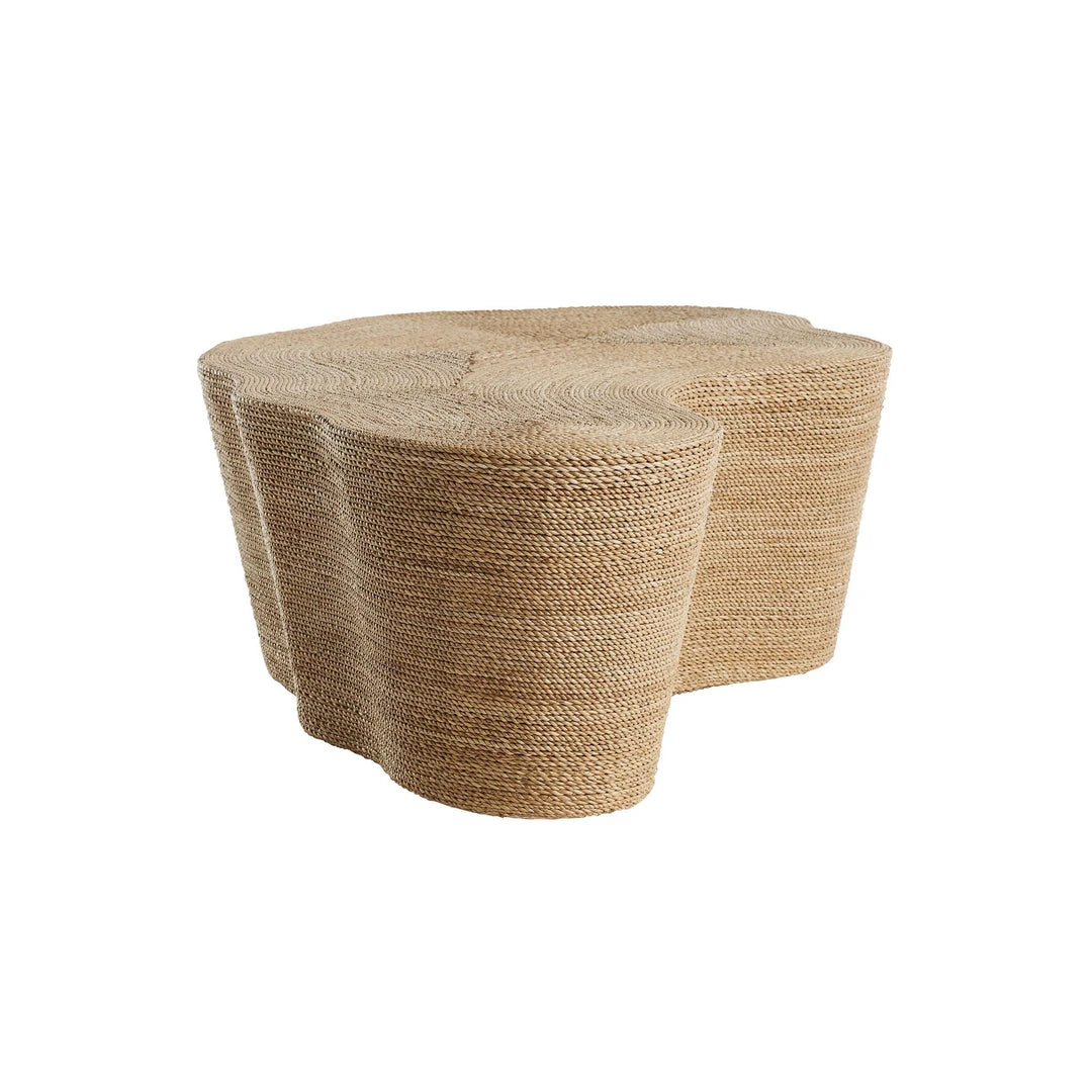 Arteriors Home Meadow Cocktail Table Natural Abaca New Arrivals Arteriors Home Meadow Cocktail Table Natural Abaca New Arrivals