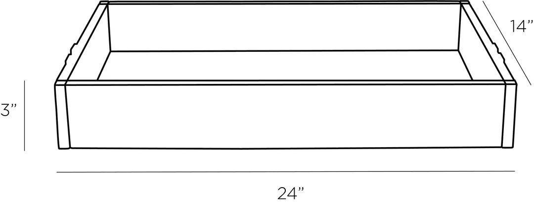 Arteriors Home Miles Tray 9 Arteriors Home Miles Tray