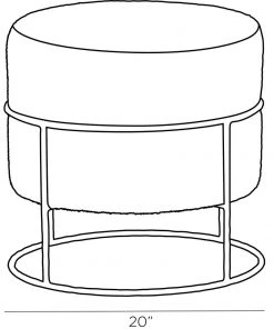 Arteriors Home New Arrivals Montreal Ottoman