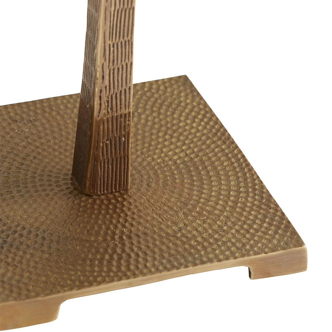 Arteriors Home Otelia Accent Table Vintage Brass 6 Arteriors Home Otelia Accent Table Vintage Brass