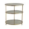 Arteriors Home New Arrivals Percy Side Table Antique Brass