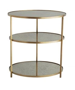 Arteriors Home New Arrivals Percy Side Table Antique Brass