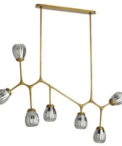 Arteriors Home New Arrivals Smyth Chandelier Antique Brass