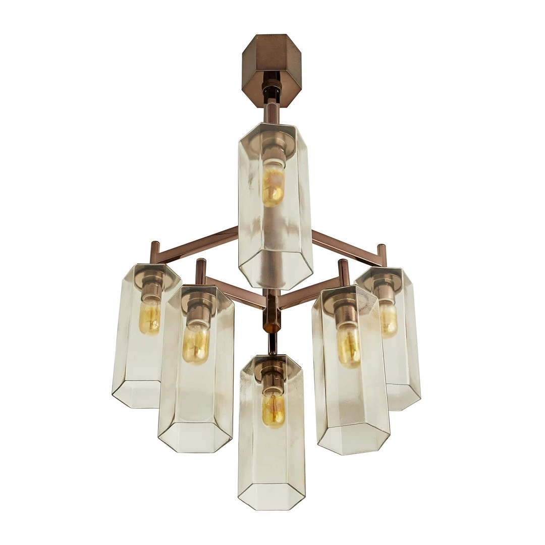 Arteriors Home New Arrivals Soloman Chandelier Brown Nickel 6 Arteriors Home New Arrivals Soloman Chandelier Brown Nickel