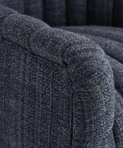 Arteriors Home Springsteen Chair Indigo Tweed Champagne Swivel New Arrivals