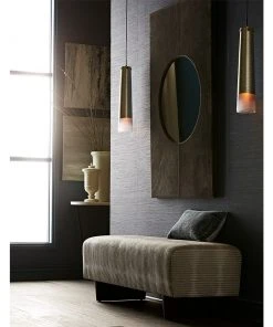 Arteriors Home Palmero Bench Limestone Chenille Grey Ash New Arrivals