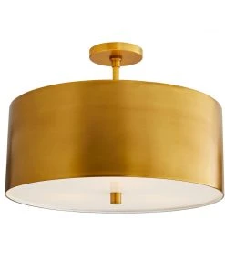Arteriors Home New Arrivals Tarbell Semi Flush Antique Brass