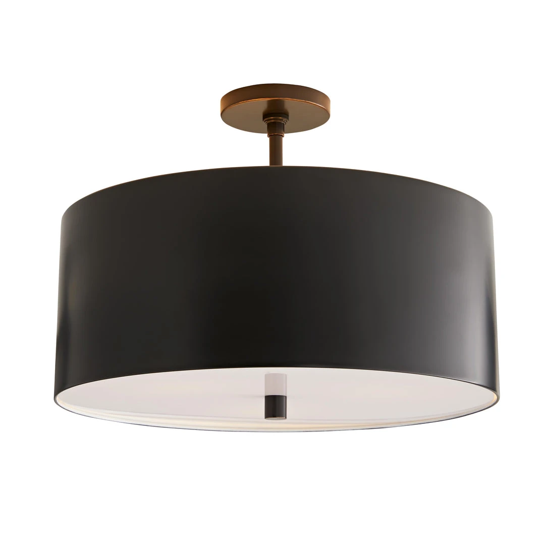 Arteriors Home Tarbell Semi Flush Bronze 5 Arteriors Home Tarbell Semi Flush Bronze