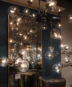 Arteriors Home New Arrivals Dallas Small Chandelier Brown Nickel