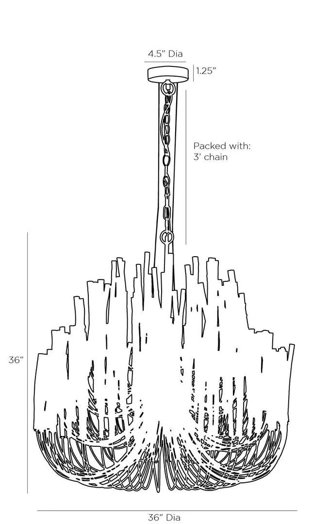 Arteriors Home Tilda Large Pendant Black 13 Arteriors Home Tilda Large Pendant Black