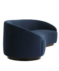 Arteriors Home Turner Sofa Indigo Velvet Dark Walnut 14 Arteriors Home Turner Sofa Indigo Velvet Dark Walnut