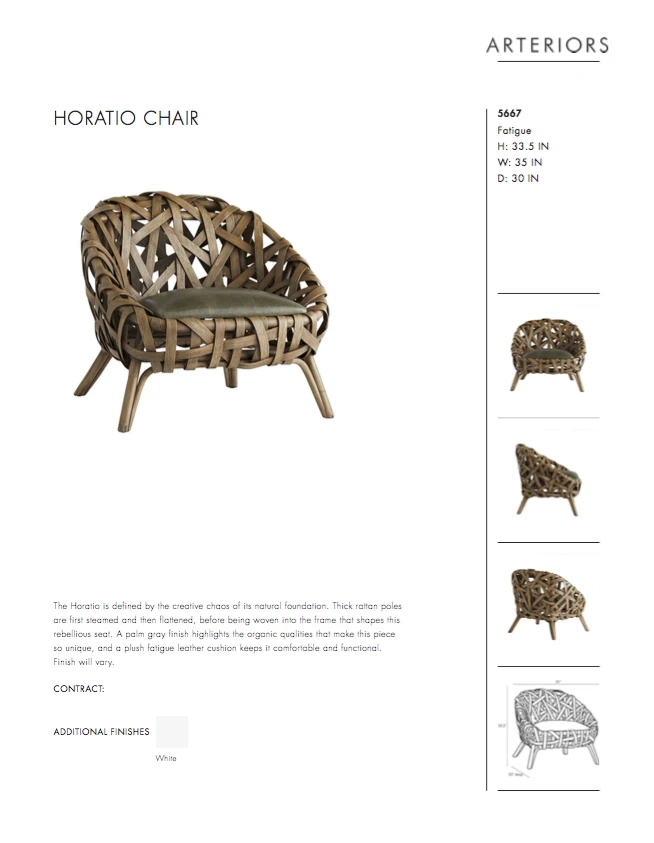 Arteriors Home New Arrivals Horatio Chair Fatigue Leather 14 Arteriors Home New Arrivals Horatio Chair Fatigue Leather
