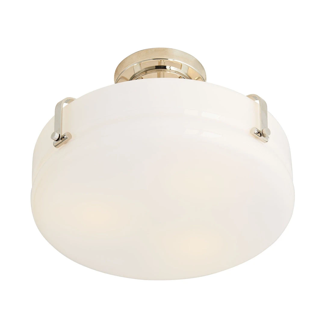 Arteriors Home Hurst Semi Flush Polished Nickel 6 Arteriors Home Hurst Semi Flush Polished Nickel