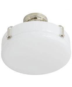 Arteriors Home Hurst Semi Flush Polished Nickel 11 Arteriors Home Hurst Semi Flush Polished Nickel