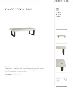 Arteriors Home New Arrivals Ignado Cocktail Table 13 Arteriors Home New Arrivals Ignado Cocktail Table