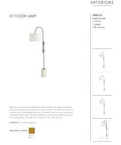 Arteriors Home New Arrivals Ily Floor Lamp English Bronze 19 Arteriors Home New Arrivals Ily Floor Lamp English Bronze