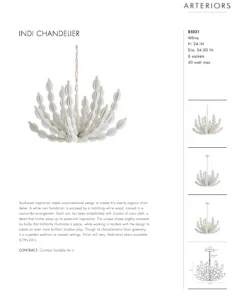 Arteriors Home New Arrivals Indi Chandelier 31 Arteriors Home New Arrivals Indi Chandelier