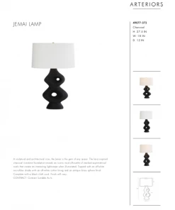 Arteriors Home New Arrivals Jemai Lamp 24 Arteriors Home New Arrivals Jemai Lamp