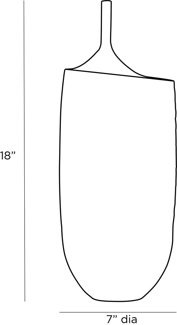 Arteriors Home Jeremy Large Vase Vintage Brass 8 Arteriors Home Jeremy Large Vase Vintage Brass