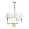 Arteriors Home New Arrivals Jeremiah Chandelier Antique Brass