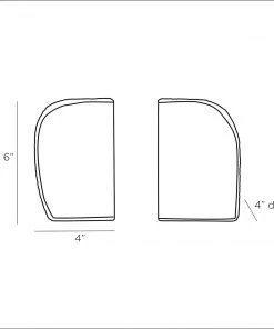Arteriors Home Judd Bookends Set Of 2 8 Arteriors Home Judd Bookends Set Of 2