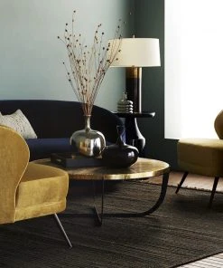 Arteriors Home Kitts Chair Marigold Velvet