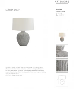 Arteriors Home Lakota Lamp