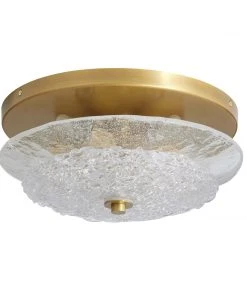 Arteriors Home New Arrivals Lana Flush Mount Antique Brass