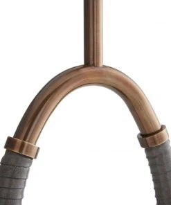 Arteriors Home Landon Lamp Gray Leather New Arrivals