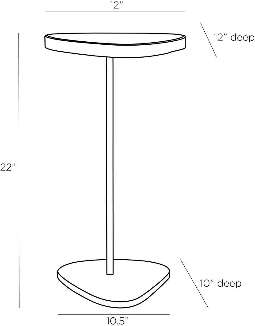 Arteriors Home Leela Large Accent Table New Arrivals 10 Arteriors Home Leela Large Accent Table New Arrivals