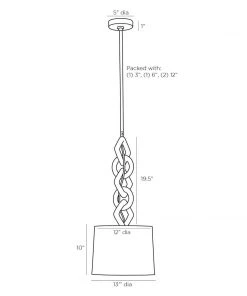 Arteriors Home Lindwood Pendant