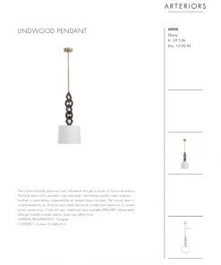 Arteriors Home Lindwood Pendant