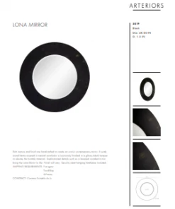 Arteriors Home New Arrivals Lona Mirror 12 Arteriors Home New Arrivals Lona Mirror