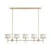 Arteriors Home Luciano Linear Chandelier Antique Brass New Arrivals