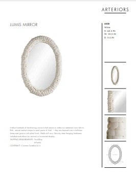 Arteriors Home Lumis Mirror New Arrivals 8 Arteriors Home Lumis Mirror New Arrivals