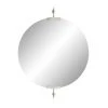 Arteriors Home New Arrivals Madden Round Mirror Polished Silver