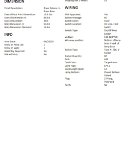 Arteriors Home Panama Floor Lamp New Arrivals