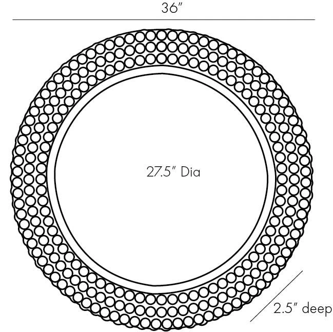Arteriors Home New Arrivals Paxton Round Mirror 8 Arteriors Home New Arrivals Paxton Round Mirror