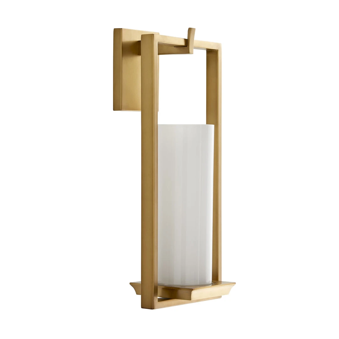 Arteriors Home New Arrivals Pillar Sconce Antique Brass 6 Arteriors Home New Arrivals Pillar Sconce Antique Brass