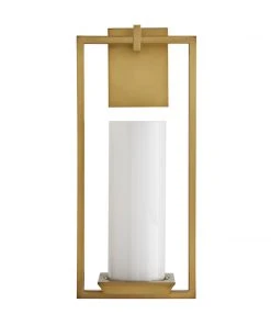 Arteriors Home New Arrivals Pillar Sconce Antique Brass