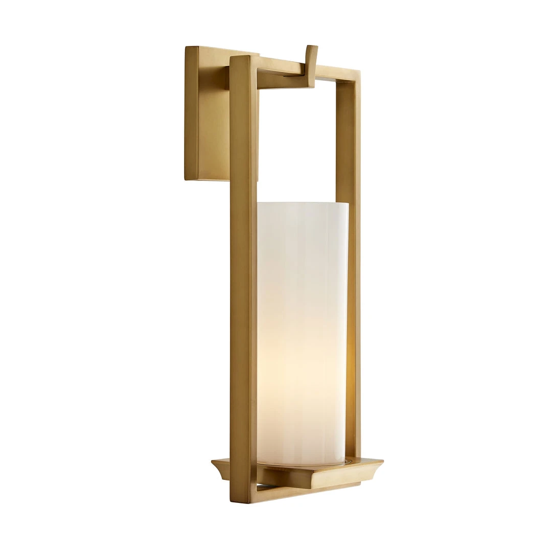 Arteriors Home New Arrivals Pillar Sconce Antique Brass 9 Arteriors Home New Arrivals Pillar Sconce Antique Brass