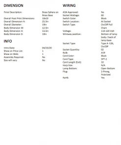 Arteriors Home Positano Lamp 17 Arteriors Home Positano Lamp